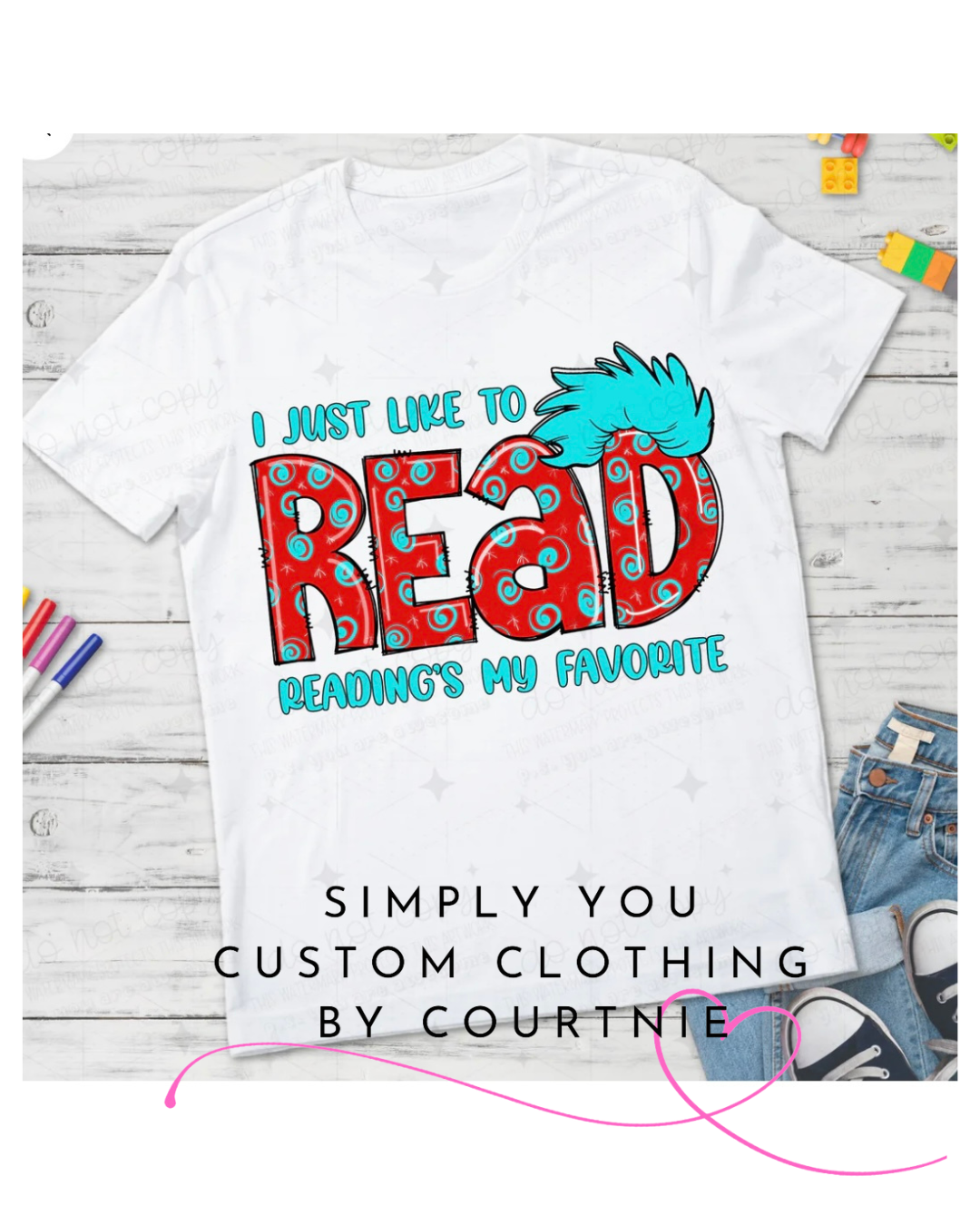 I Just Like to Read Reading is My Favorite