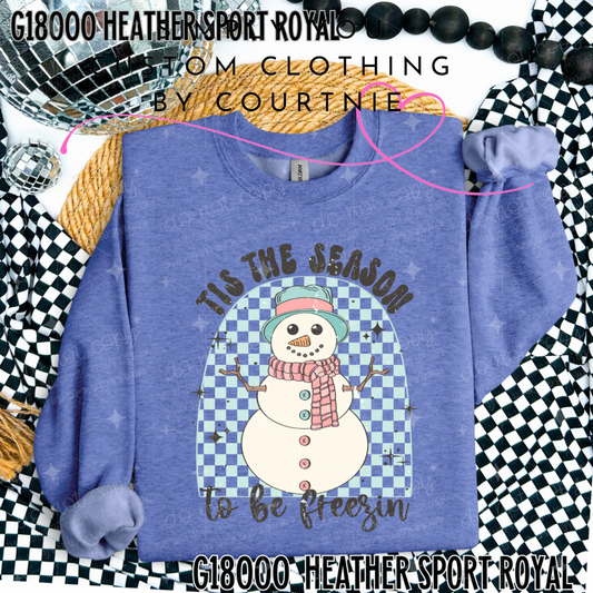 Tis the Seadon to Be Freezin’