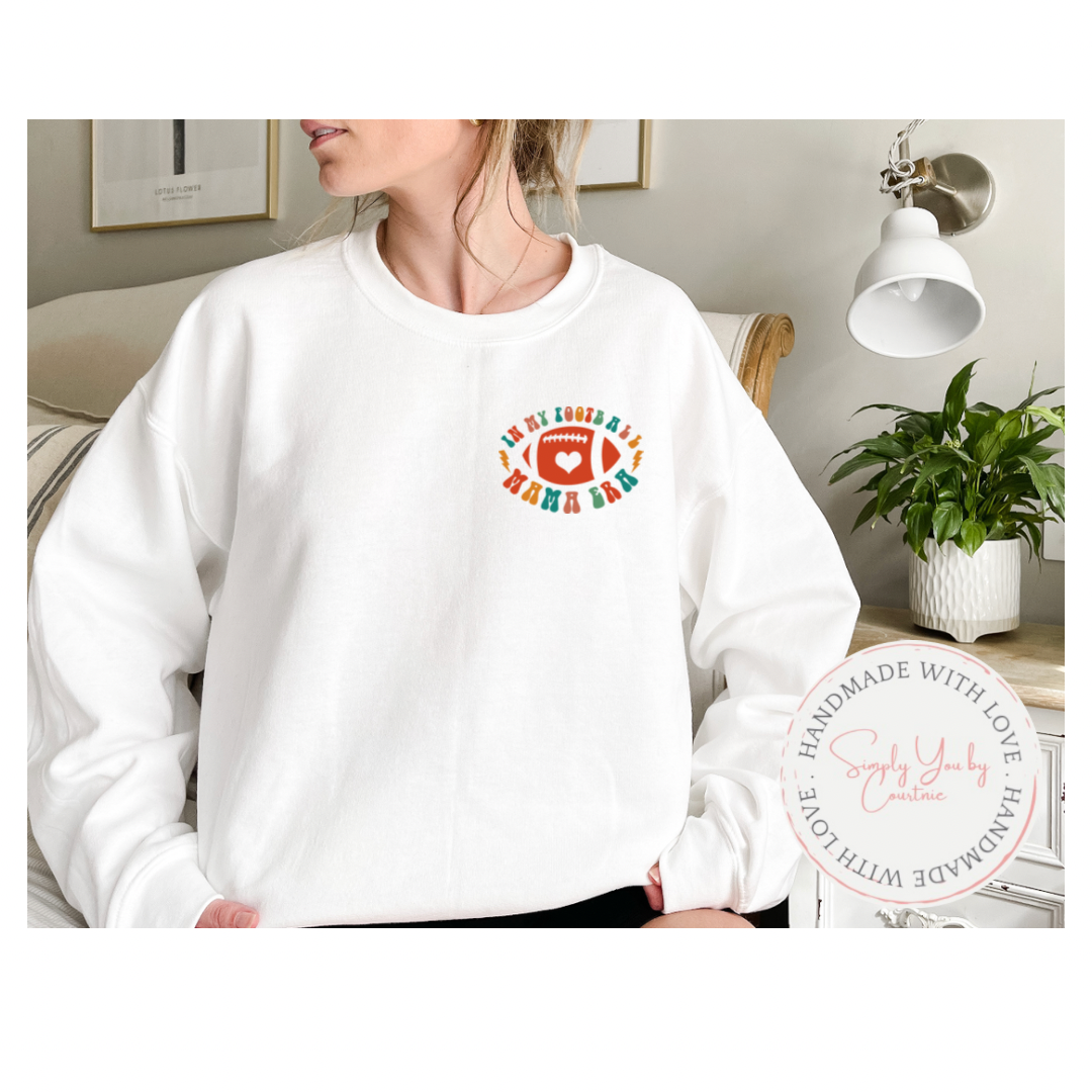 Football Mom Era Crewneck Sweatshirt 2
