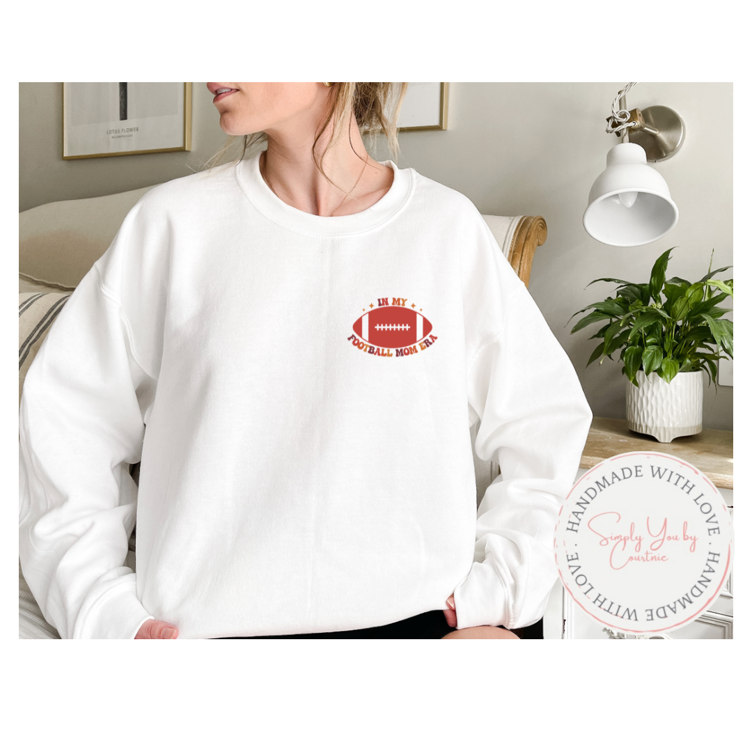 Football Mom Era Crewneck Sweatshirt 1