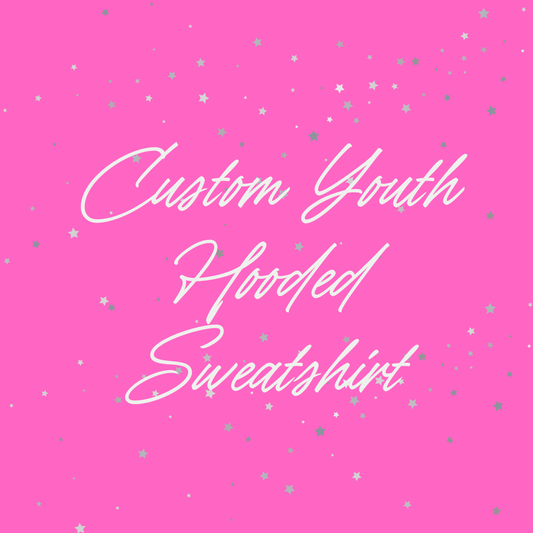 Custom Youth Hooded Sweatshirt
