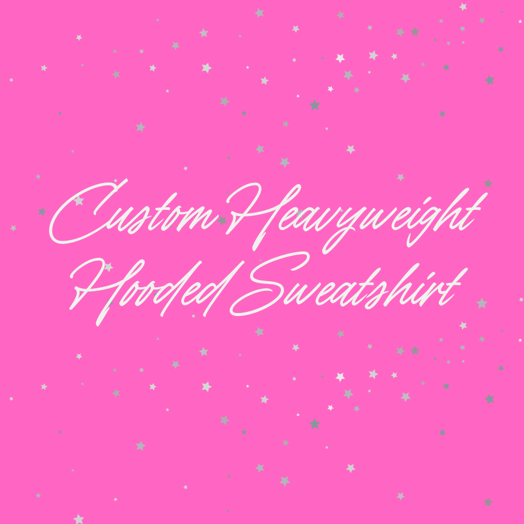 Custom Super Heavyweight Hooded Sweatshirt