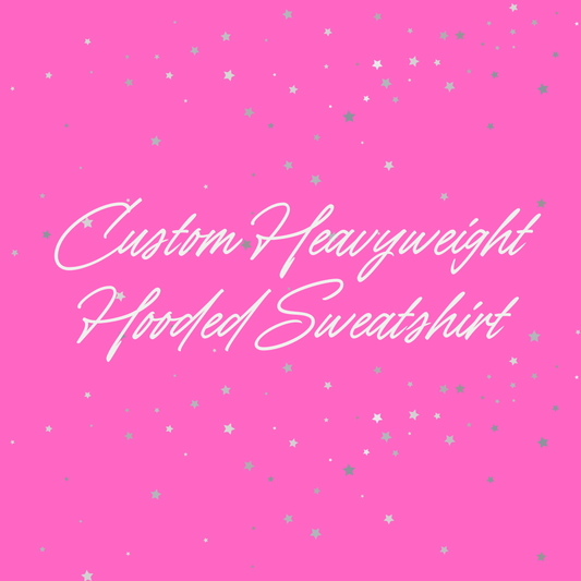Custom Super Heavyweight Hooded Sweatshirt