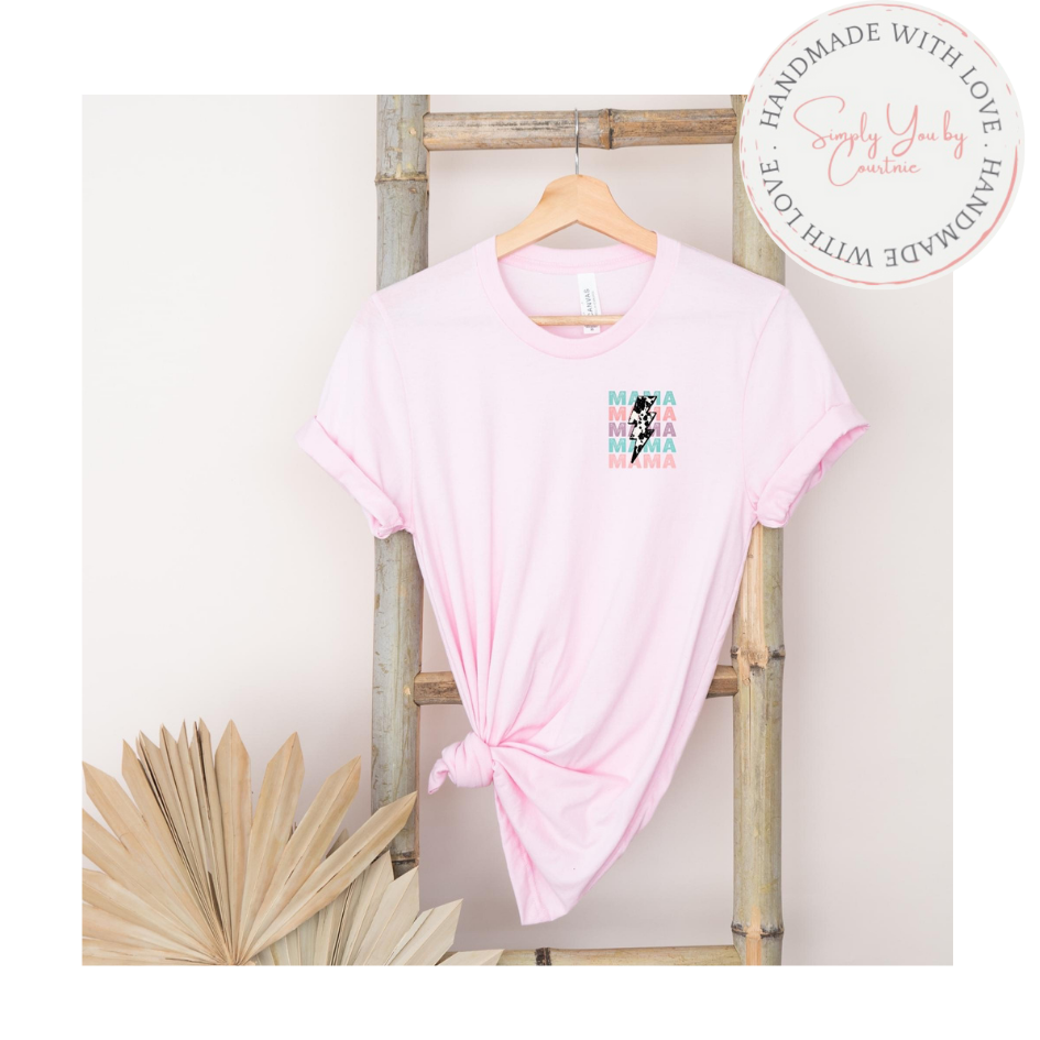 Lightening Bolt Mama Pocket