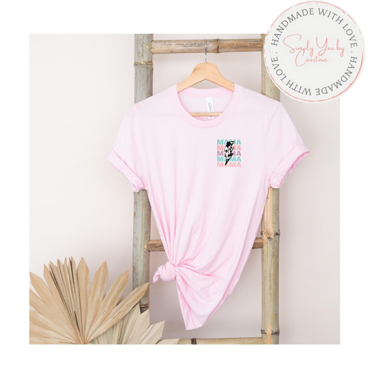 Lightening Bolt Mama Pocket