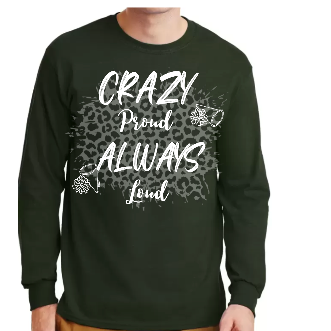 Brewster Cheer Mom Cheetah Long Sleeve Shirt
