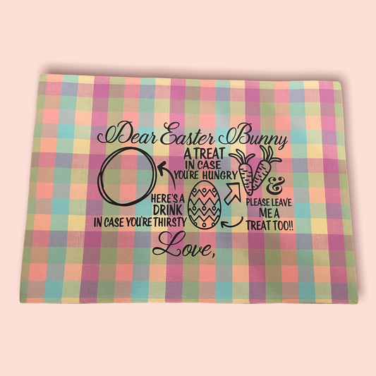 Customized Easter Placemat