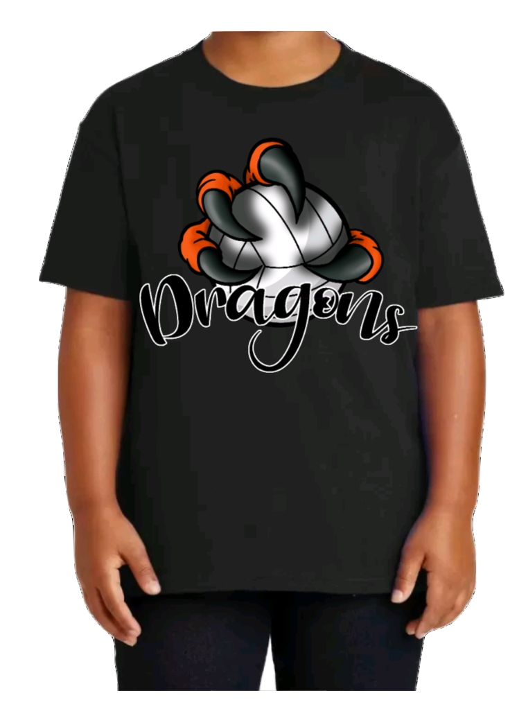 Youth Volleyball Dragon Claw
