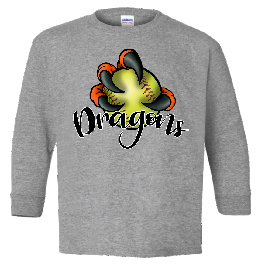 Youth Softball Dragon Claw