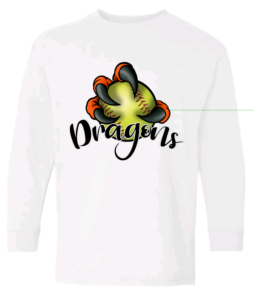 Youth Softball Dragon Claw