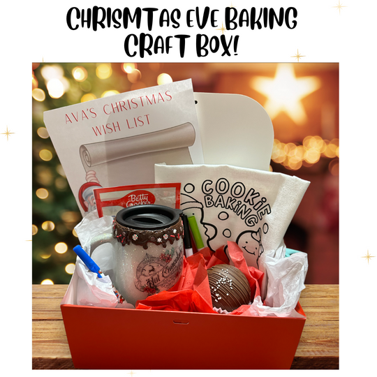 Personalized Christmas Eve Craft & Baking Box