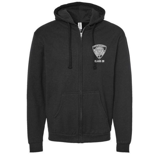 Zip Up Hooded Sweatshirt