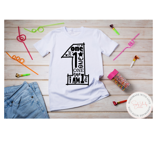 Birthday Number Shirts (1-9)
