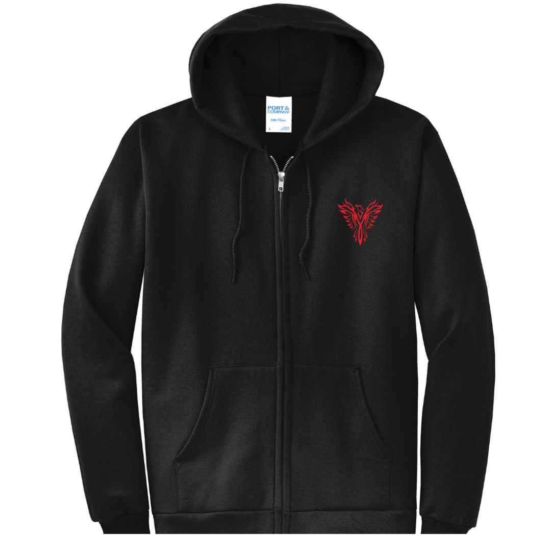 Phoenix Zip Up Sweatshirt