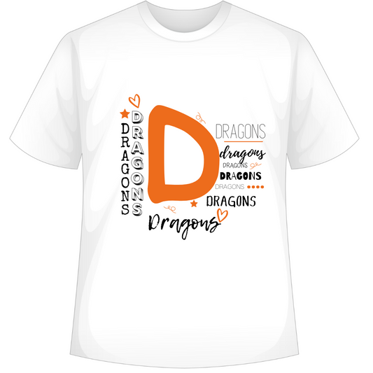 Item #1- D Dragons T-Shirt