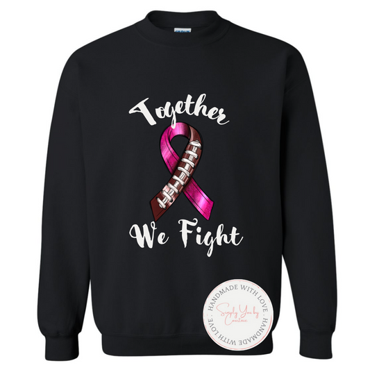 Together We Fight Football Ribbon
