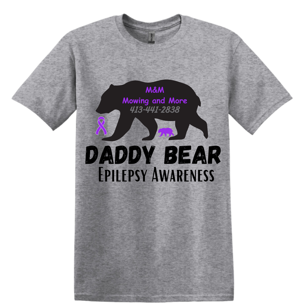 Daddy Bear Epilepsy Awareness