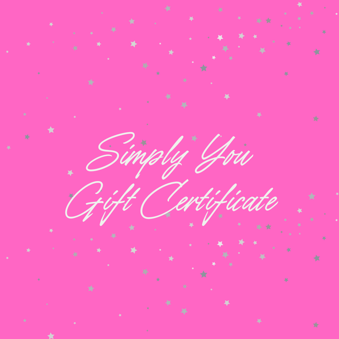 Simply You By Courtnie Gift Certificate