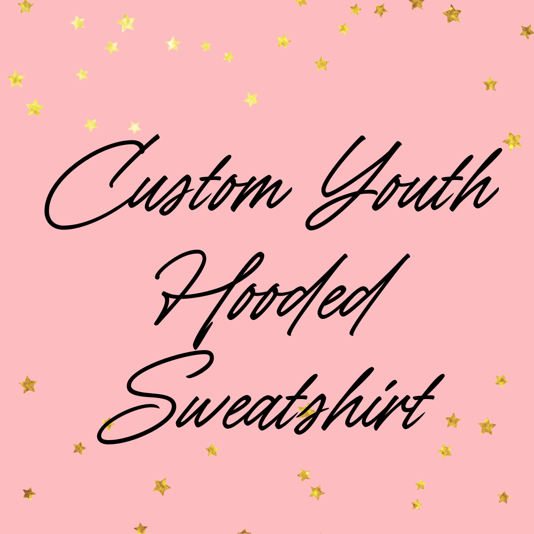 Custom Youth Hooded Sweatshirt