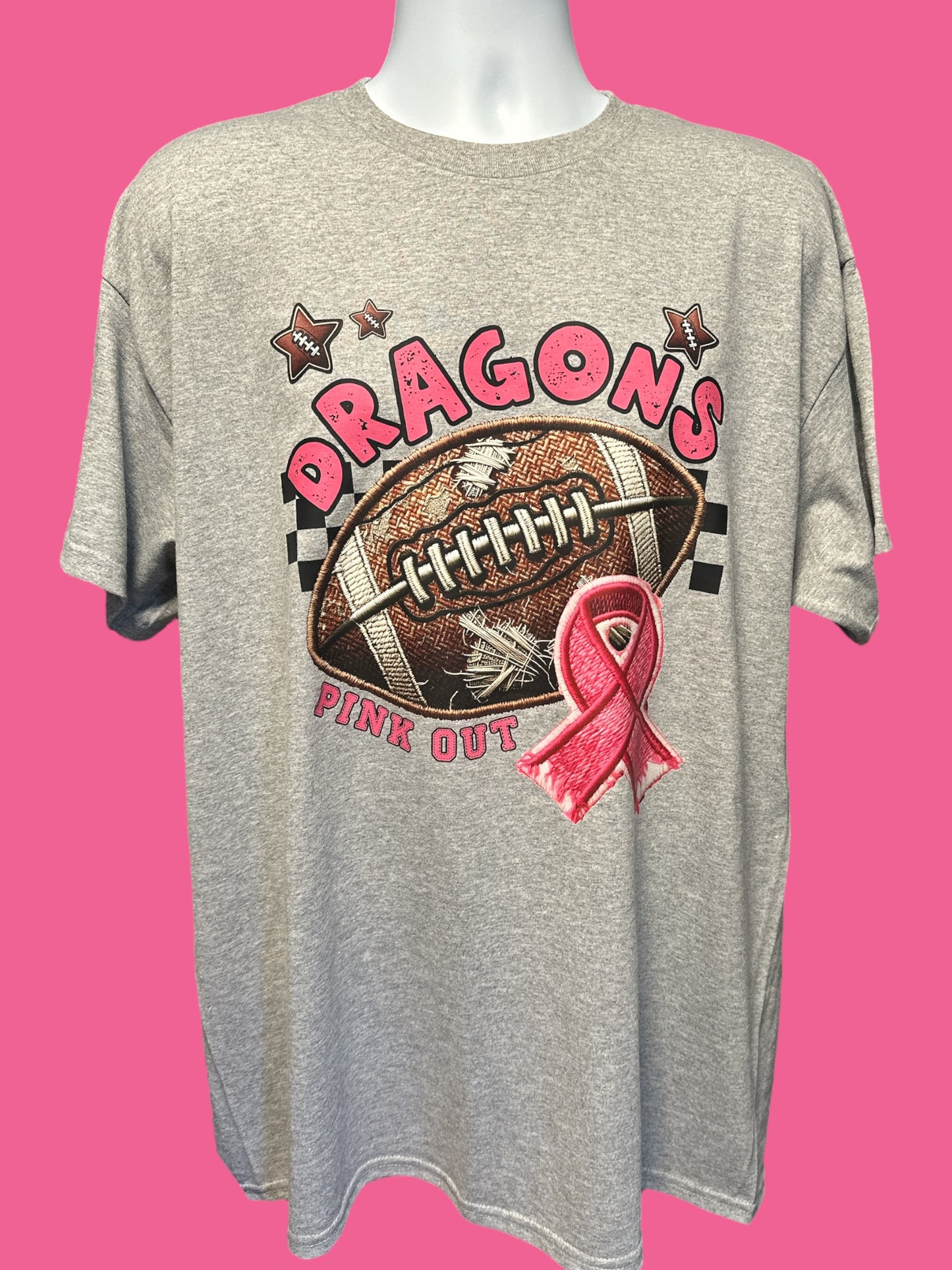 Dragons Football Pink Out