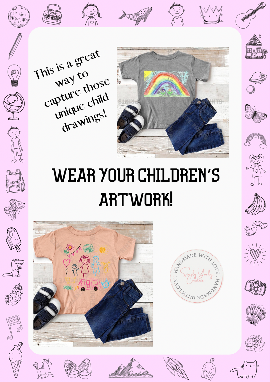 Wear Your Child’s Artwork