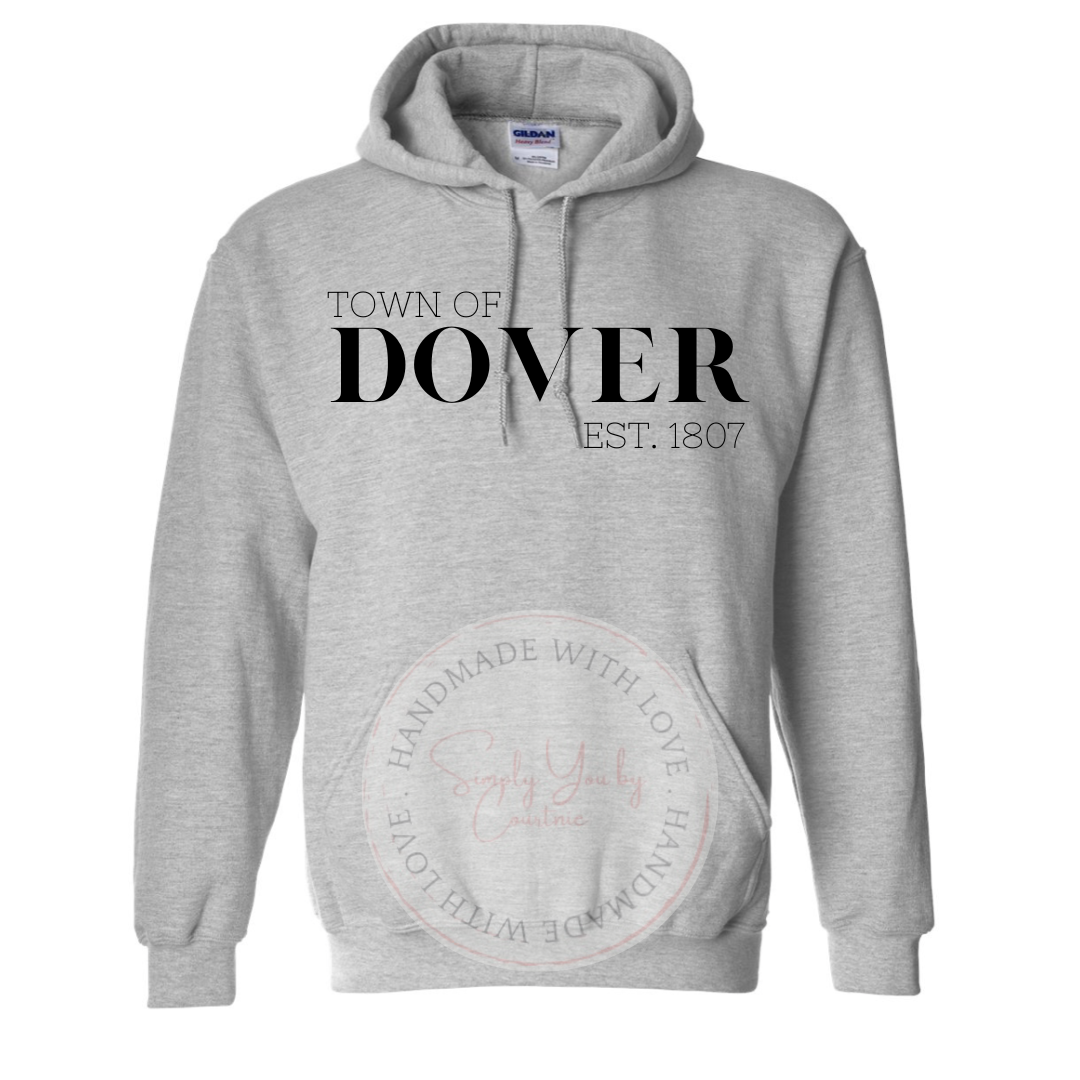 Town of Dover Hooded Sweatshirt