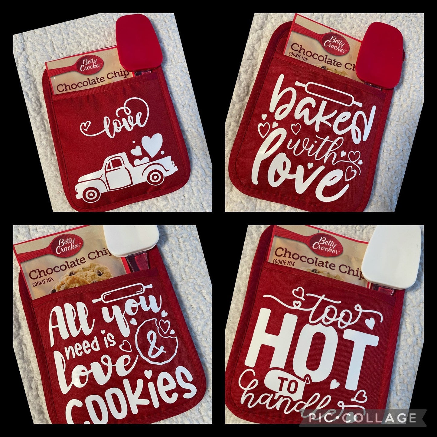 Customized Pot Holder Cookie Sets