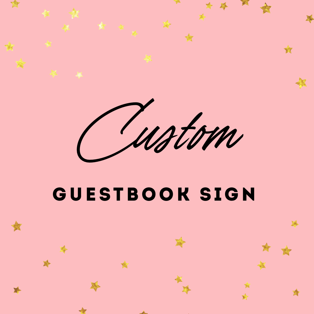 Custom Guest Book Sign