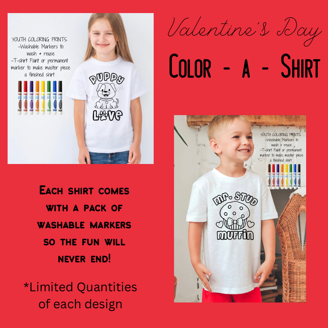 Valentine’s Color - A - Shirt