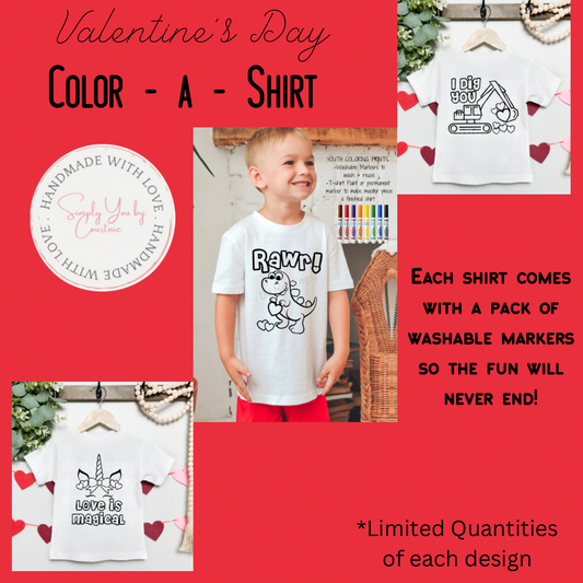 Valentine’s Color - A - Shirt