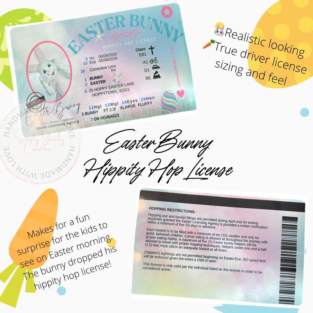 Easter Bunny Hippity Hop License